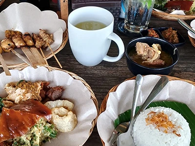 kulinarischer touristen bali mit kochkurs