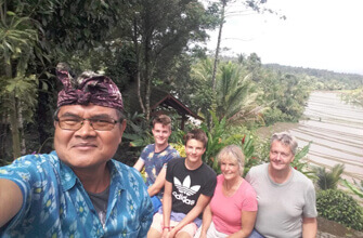 landschaft bali tur