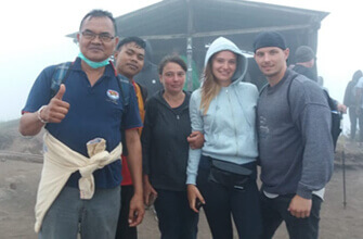 wandern mount batur bali