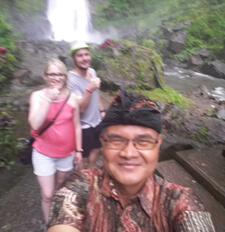 Wasserfalltour auf Bali
